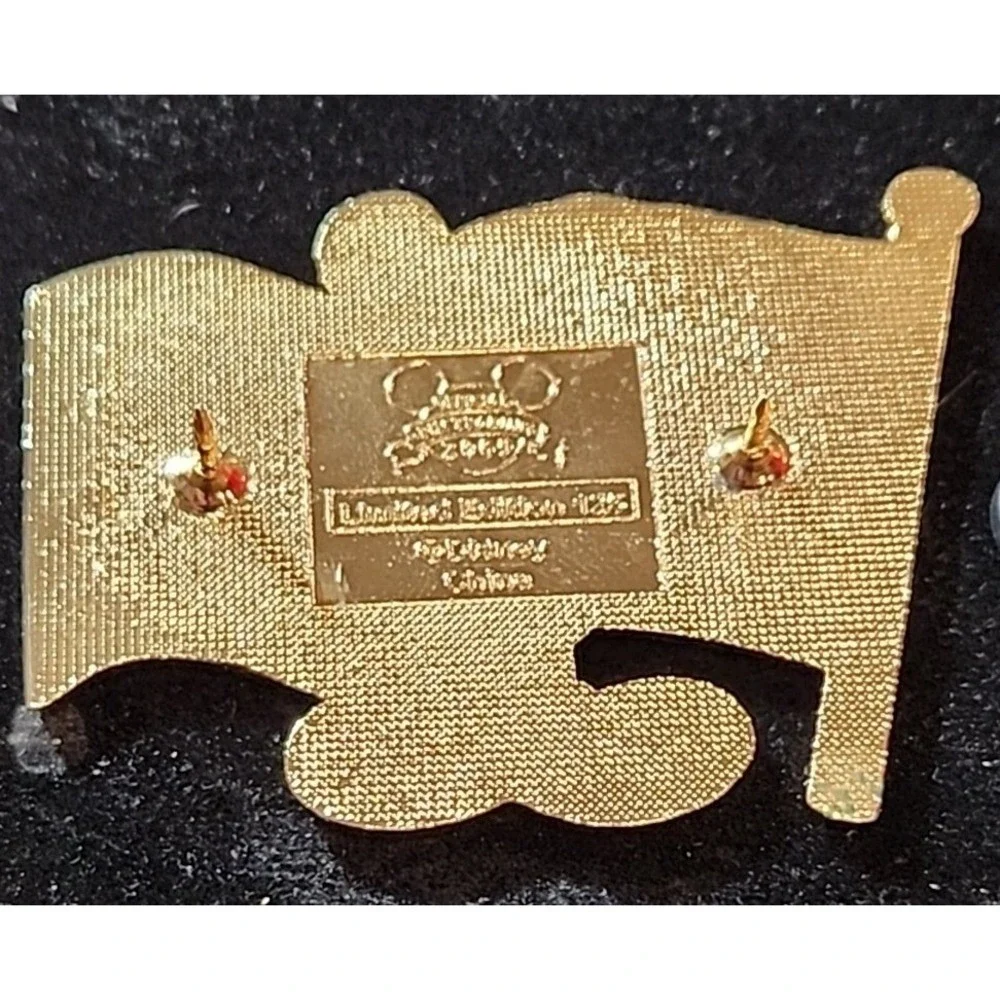 Disney Pin Old Glory Mickey Mouse American Flag Patriotic JUMBO LE‎ 125 70736 DS